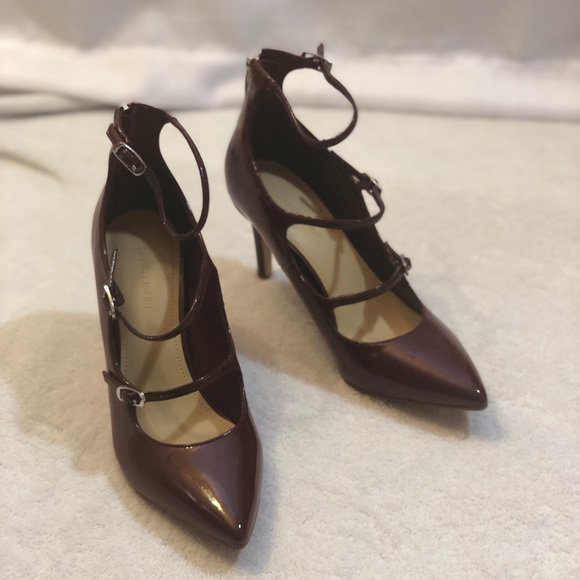 Deep Red/Maroon Heels - Picture 4 of 8